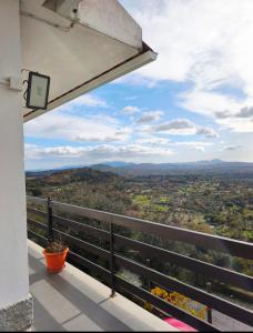 a view from the balcony of a house at Aurélio & Zezinha House in Penamacor