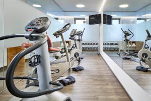 Fitness centrum a/nebo fitness zařízení v ubytování Grossarler Hof Superior