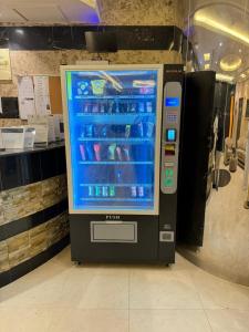 a drink vending machine in a store at Etqan Al Mashair Two in Mecca