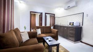 Гостиная зона в Olive Hotel Amman