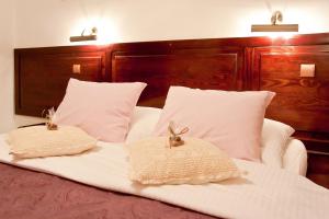 Posteľ alebo postele v izbe v ubytovaní Hotel Pod Orłem