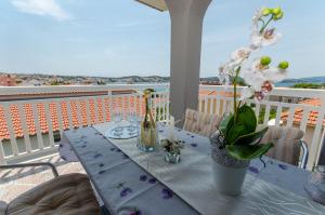 Balkón nebo terasa v ubytování Apartment Iva