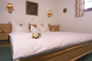 Posteľ alebo postele v izbe v ubytovaní Appartement Chalet Claudia