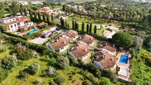 an aerial view of a house at Lagos Appartement Resort in Lagos