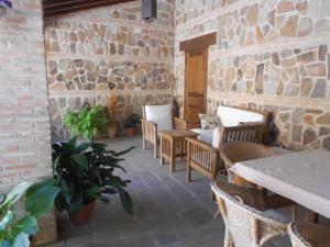 Χώρος καθιστικού στο Casa Rural Las Navillas