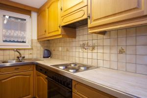 Kuchyň nebo kuchyňský kout v ubytování Bolero Appartements