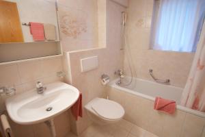 Koupelna v ubytování Bolero Appartements