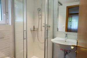 Koupelna v ubytování Bolero Appartements