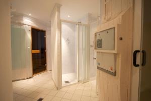 Koupelna v ubytování Bolero Appartements