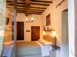a bedroom with a bed in a room at Apartment Cia by Interhome in Palazzuolo sul Senio