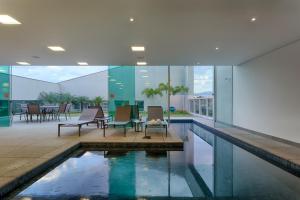 A piscina localizada em Intercity BH Expo ou nos arredores