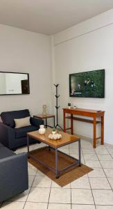 a living room with a couch and a table at Star Department We bill in La Paz