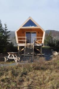 Příroda nedaleko luxury tent