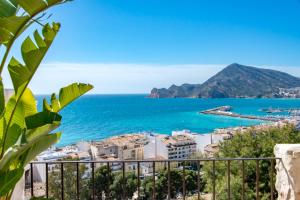 a view of the ocean from a resort at Santa Barbara by Santas Hotels in Altea +18 photos
