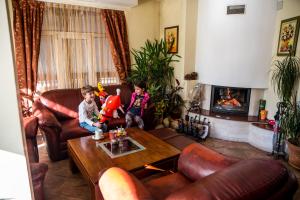 Posezení v ubytování Bariakov Family Hotel