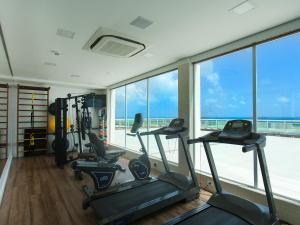 Fitness center at/o fitness facilities sa Crocobeach Hotel