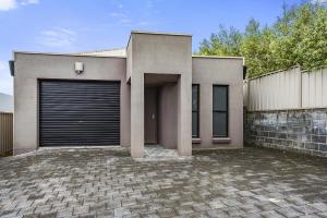 Bygningen som feriehuset ligger i