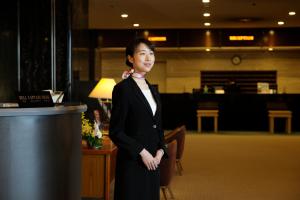 Členové personálu v ubytování Hotel Okura Niigata