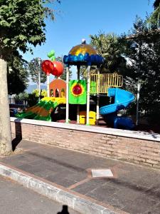 a playground with a slide at Casa della Pace by Pinuccia in Roccaspinalveti