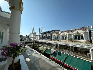 a view from the balcony of a building at Baan Smile in Patong Beach