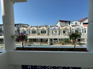a view from the balcony of a large building at Baan Smile in Patong Beach