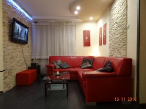 Posedenie v ubytovaní Apartament Kryształowy
