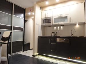 Kuchyňa alebo kuchynka v ubytovaní Apartament Kryształowy