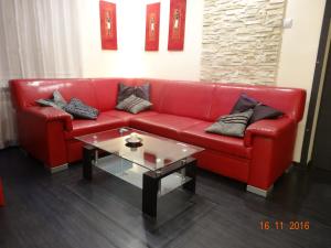 Posedenie v ubytovaní Apartament Kryształowy