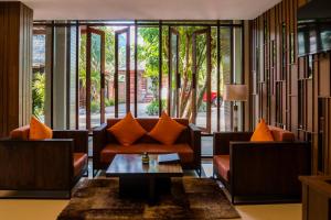 Et sittehjørne på Aonang Phu Pi Maan Resort & Spa