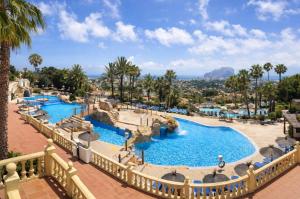 a view of a pool at a resort at Casa MuMa in Calpe