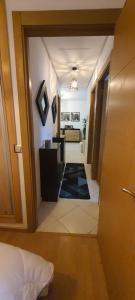 a view of a hallway with a room at Cozy appt in Casablanca