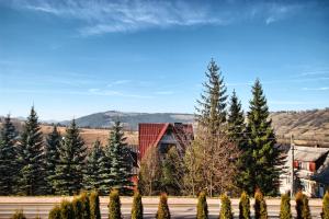 Widok na góry z tej willi