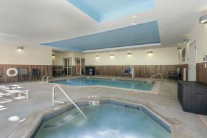a large swimming pool in a hotel room at Fairfield Inn & Suites by Marriott Durango in Durango