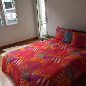 En eller flere senger på et rom på Lux Kolonaki Apartment