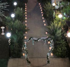 Zahrada ubytování Hotel Bisanzio