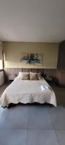 a bedroom with a bed and a painting on the wall at Departamentos Premium in Formosa