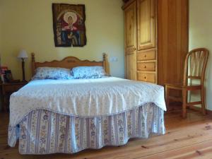 Postel nebo postele na pokoji v ubytování Apartamento Plaza Ballo