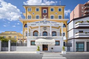 a rendering of the front of the hotel at Euro Hotel Iglesias in Iglesias
