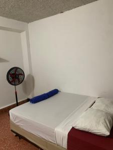 a bedroom with a bed and a fan at Casa Volcán Granada in Granada +24 photos