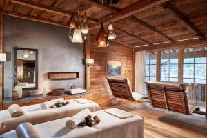 Voodi või voodid majutusasutuse Relais&Châteaux Spa-Hotel Jagdhof toas