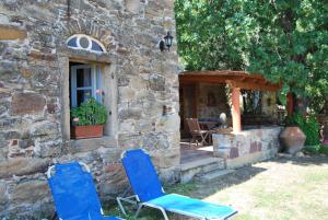 Vonkajšia záhrada v ubytovaní Villa Spiti Elaionas + 15 fotografií