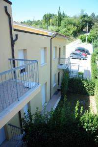 Budova, kde se aparthotel nachází
