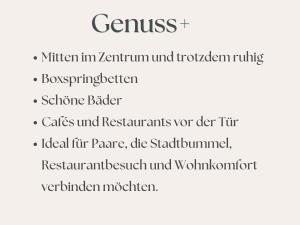a document with the words genesis written in kentumum and rotational ring at Apartments am Linggplatz - Ruhige Lage in der Fußgängerzone - Self-Check-in - Parkhaus inklusive - Schnelles WLAN in Bad Hersfeld