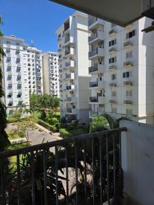 a view from a balcony of a apartment building at N24 Confy apartment in Luanda
