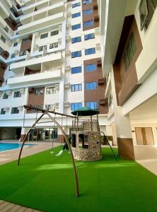 a playground in the middle of a building at BE Residences Lahug in Cebu City