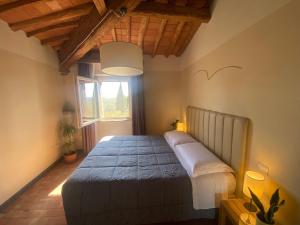 a bedroom with a large bed in a room at Agriturismo Villa Adimari in Cerreto Guidi +59 photos