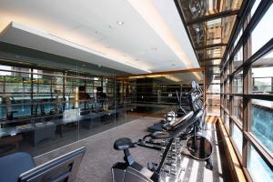 Fitness centrum a/nebo fitness zařízení v ubytování Fullon Hotel Taipei, Central