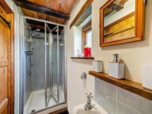 a bathroom with a shower and a sink at 2 Bed in Craven Arms oc-95107 in Kerry +29 photos