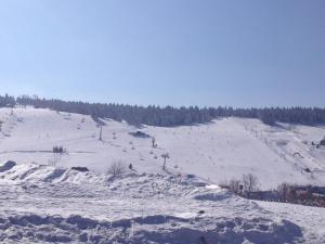 una collina innevata con un impianto di risalita di Straszny Dwór a Duszniki Zdrój 1 altra foto