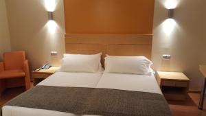Letto o letti in una camera di Espel